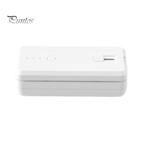 

Мини-запайщик и резак для пакетов, заряжаемый через USB, 2 в 1, машина для запечатывания пластиковых пакетов, портативный инструмент для термосварки с магнитной задней частью белый