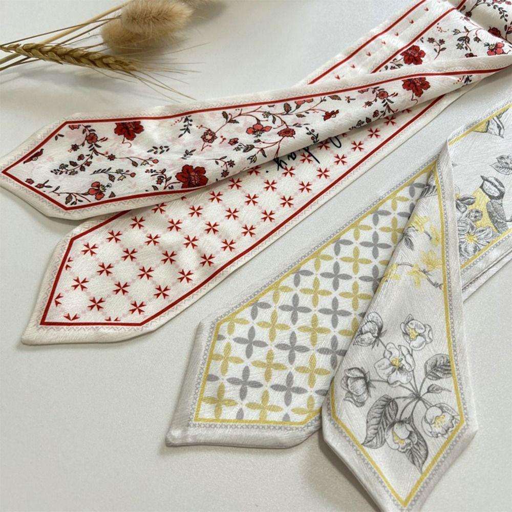 Versatile Hair Tie Fresh Floral Fashion Accessory Summer Bag Strap  for Women