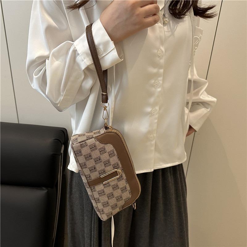 Bag women's fashion new high-end portable women's bag casual versatile square bag shoulder messenger bag