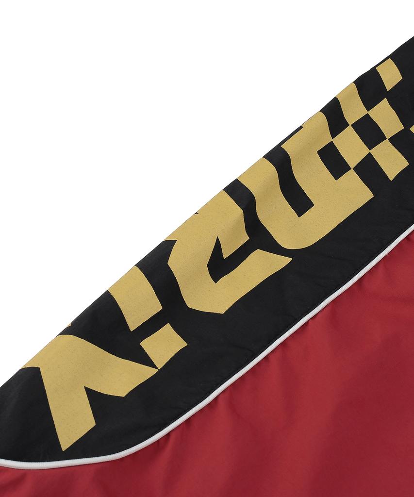 DRIX Color Block Piping Racing Pants_Red