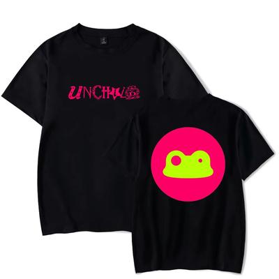 Kpop UNCHILD Frog Merch T-Shirts Cosplay Women Men Fashion Crewneck Short Sleeve Tee Oversized Unisex Harajuku High Quality