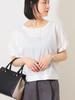 Beams Heart Tee Twist Sleeve Pullover FREE S/S Women's OFF_WHT