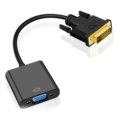 DVI To VGA Converter Dvi24 + 1 To Vga with Chip Dvi To Vga Cable DVI-D To VGA Adapter Cable