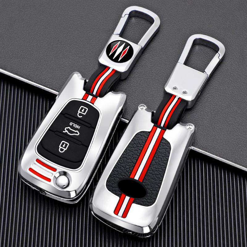 Car Key Case Cover Shell FobFor Kia Sportage Rio 3 Soul Optima Ceed Pro K5 K2 Pride For Hyundai Ix35 I20 I30 Ix20 Elantra Accent
