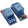 ZYAMY 5-Pack DC 5V 1 Channel Relay Module Interface Board Shield Low Level Trigger for SCM Household Appliance Control