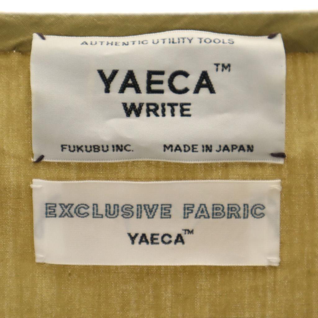 YAECA made in Japan Short sleeve Long dress M khaki Women Used