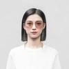 GUCCI Pink Lenses Metal Chain Clause Frames Delicate Women's Sunglasses