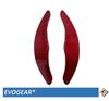 EVOGEAR External Honda Dedicated Paddle Shift Cover Paddle Shift Extension CR-V CIVIC Accord Spiria Odyssey Acura CDX RDX (Red Carbon)