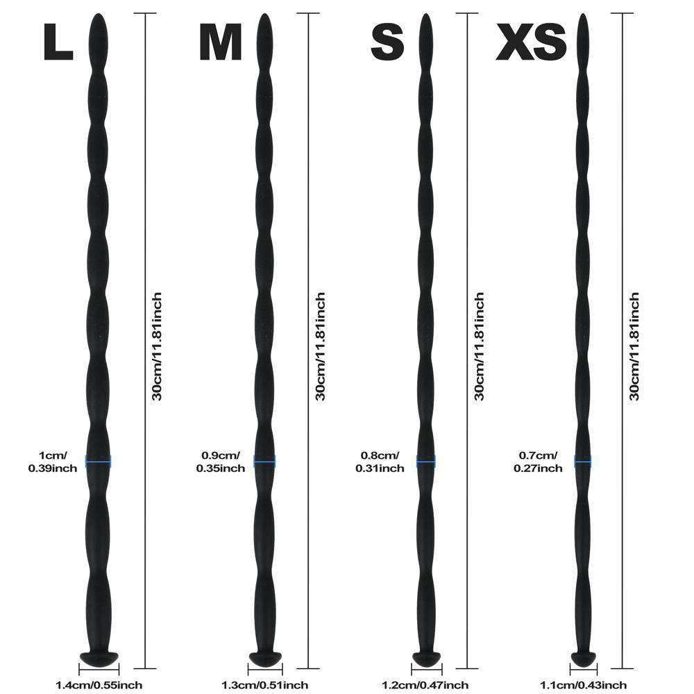 Silicone Urethra Catheter Penis Plug Tube Urethral Dilator Stretching Horse Eye Stimulation Adult Sex Toys for Men Masturbation