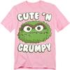 Sesame Street Unisex Adult Cute N Grumpy T-Shirt
