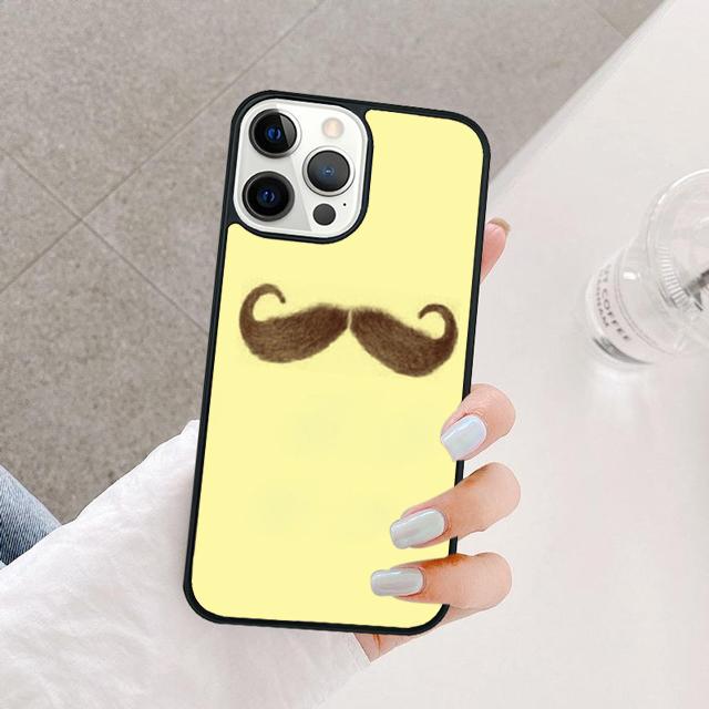 

beard Phone Case Cover For iPhone 17 Air 15 16 14 13 12 Pro Max 11 Pro Max Plus Coque Shell iPhone 13