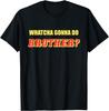 Classic Wrestling  Whatcha Gonna Do Brother TShirt Summer Shortsleeved Oneck Tshirt Cotton Breathable Regular Style Top