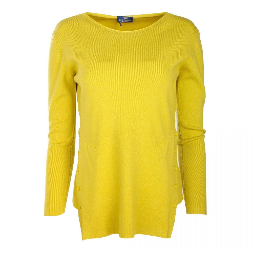 Pulover de mână lungă din cașmir cu mâneci lungi pentru femei REAL CASHMERE