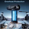 2026 New 1,200,000 RPM Turbo Jet Fan, 340W Cordless Vacuum Cleaner, 760g Air Pressure, High-Speed Brushless Motor Driven, LED Lighting