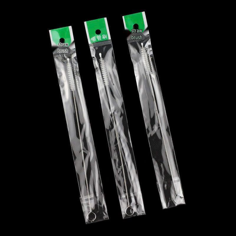 

Набор детских щеток для чашек и соломинок - Пластиковая щетина и нержавеющая сталь, очиститель резиновых трубок