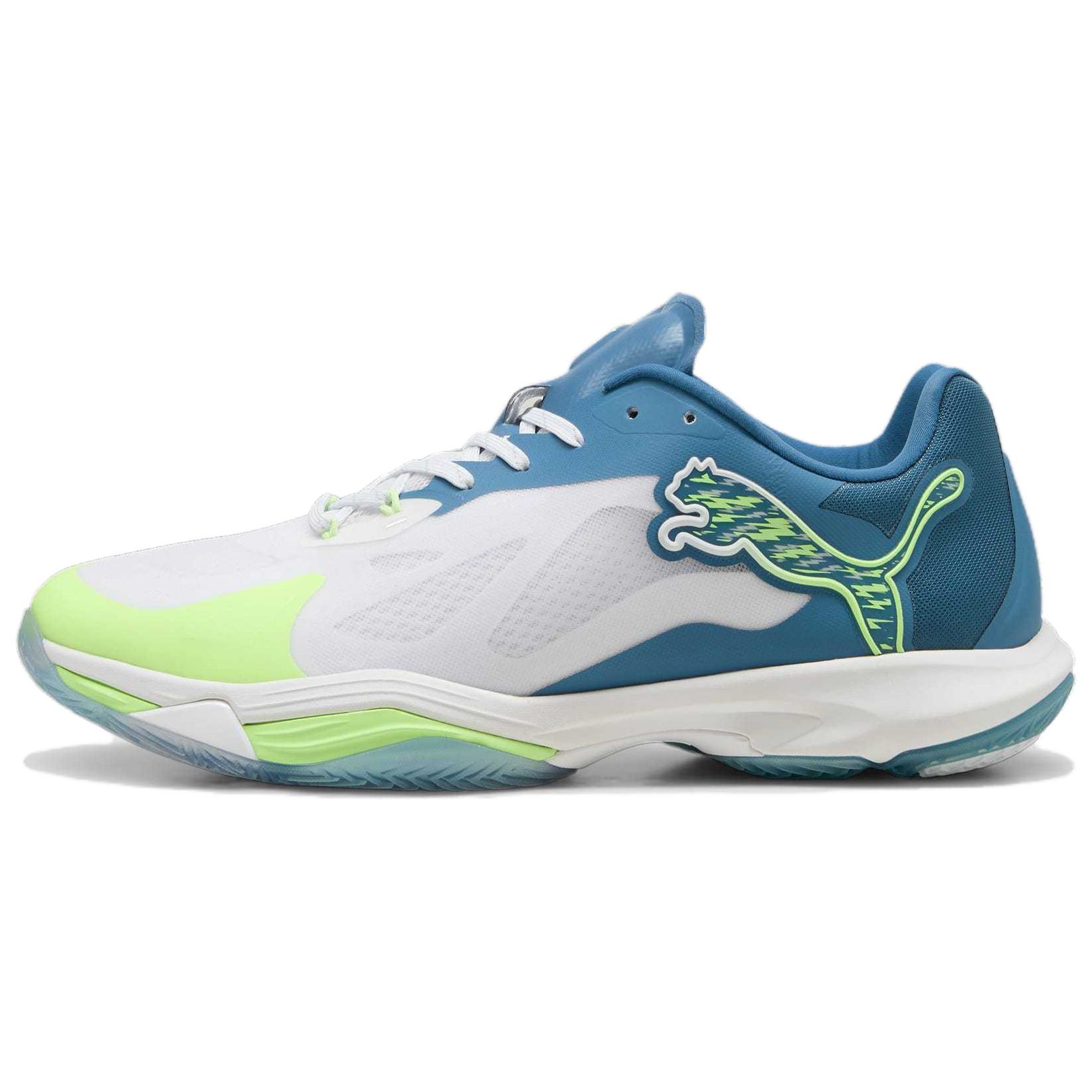 PUMA Мужские низкие тренировочные кроссовки Белый Синий Зеленый 107848-02 42