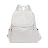 Women's Large Soft Leather Backpack - Casual Travel & College Bag