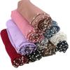 Pearls Islamic Turban Chiffon Malaysia Headscarf Luxury Ethnic Style Scarf  Women