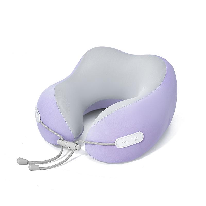 Portable Breathable U-Shaped Neck Pillow for Travel and Office