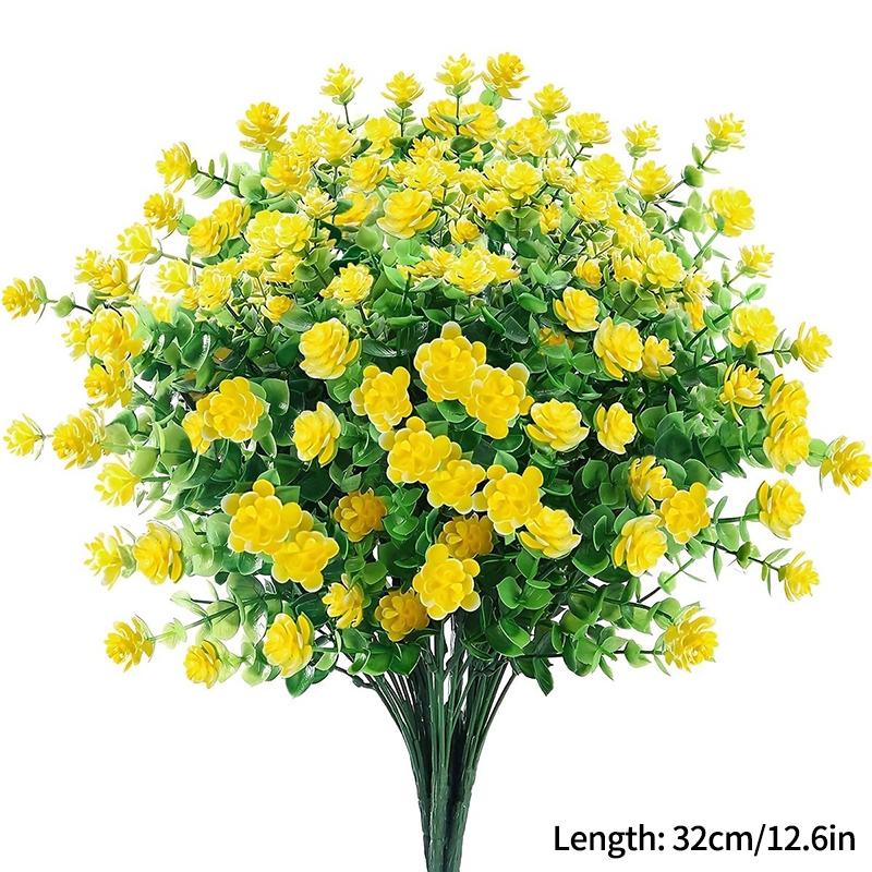 Decorative Artificial Flowers Fake Flower Decoration Home Artificial Plants Accessorie Wedding Decor Desk Accessorie Home Decor