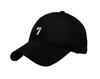 [sproutsy] Simple Baseball Cap, Hat, Cap, Baseball Cap, 7 Logo Embroidery (JP, Number Size, 58.0 Cm, Black)