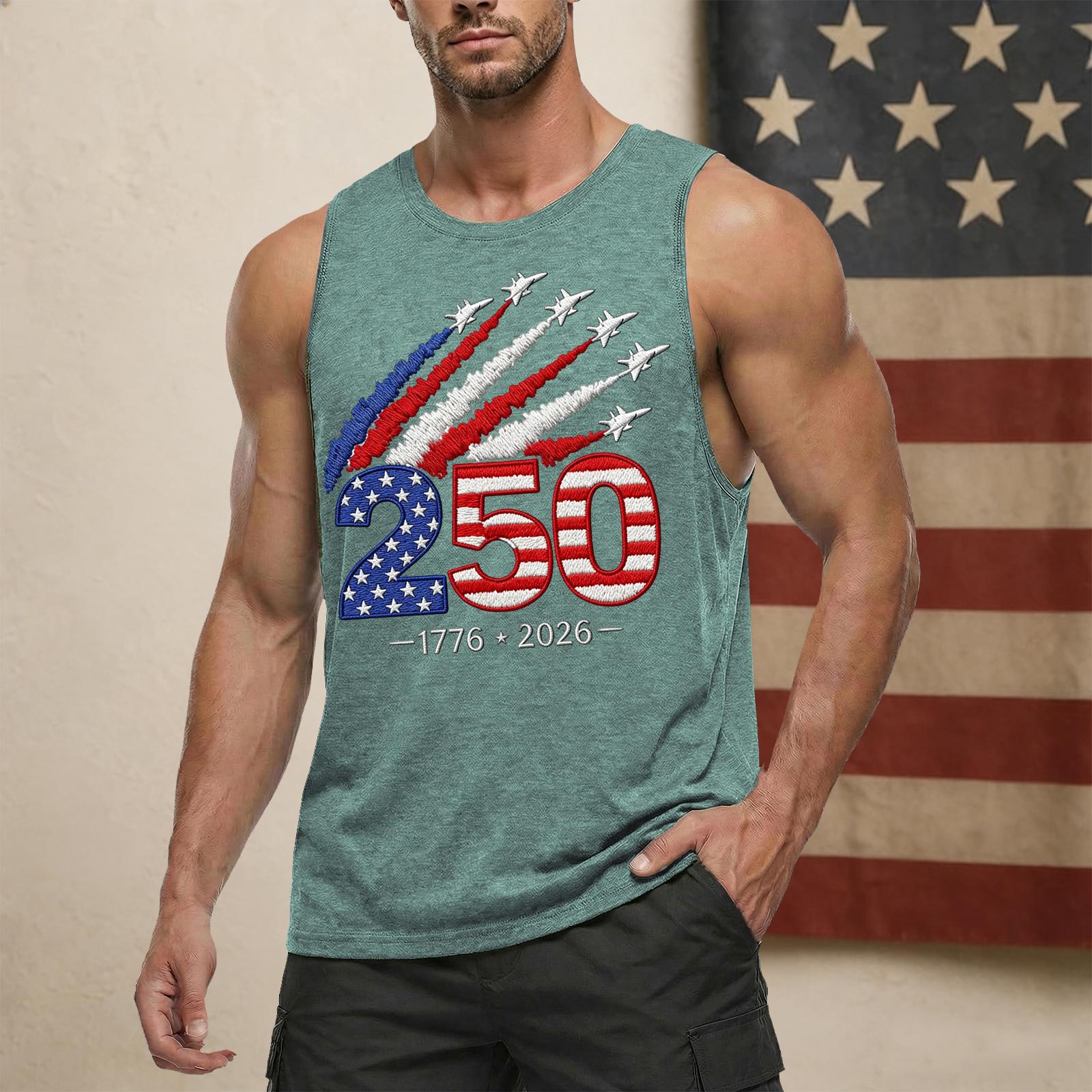 

Men s Casual Sleeveless Tank Top Crew Neck Printed Graphic Design Lightweight Summer Vest Suitable for Outdoor and Indoor Activities XXXXL