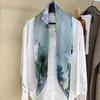 Gentle Intellectual Silk Scarf Large Square Scarf Women'S Spring And Autumn Mulberry Silk Shawl Silk