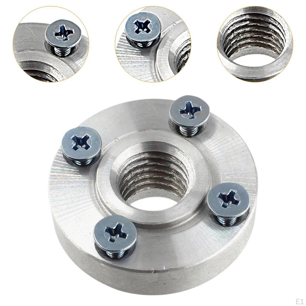 Flush Mount Adapter Flange 5/8-11 Thread, Accessories Nut Easy to Install Replacement for