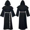 Medieval Monk Robe, Monk Costume, Wizard Costume, Priest Costume, Performance Costume, Halloween Costume