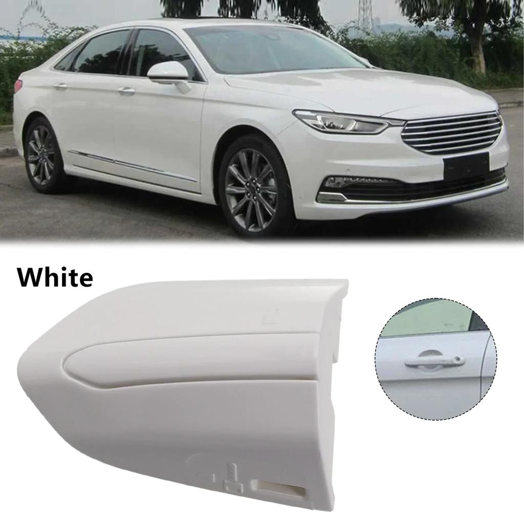 Left Driver Door Handle Cover Trim White Grey For Ford For Fusion For Edge 2013-2024 Lock Trim Cover DS7Z-54218A15-DC