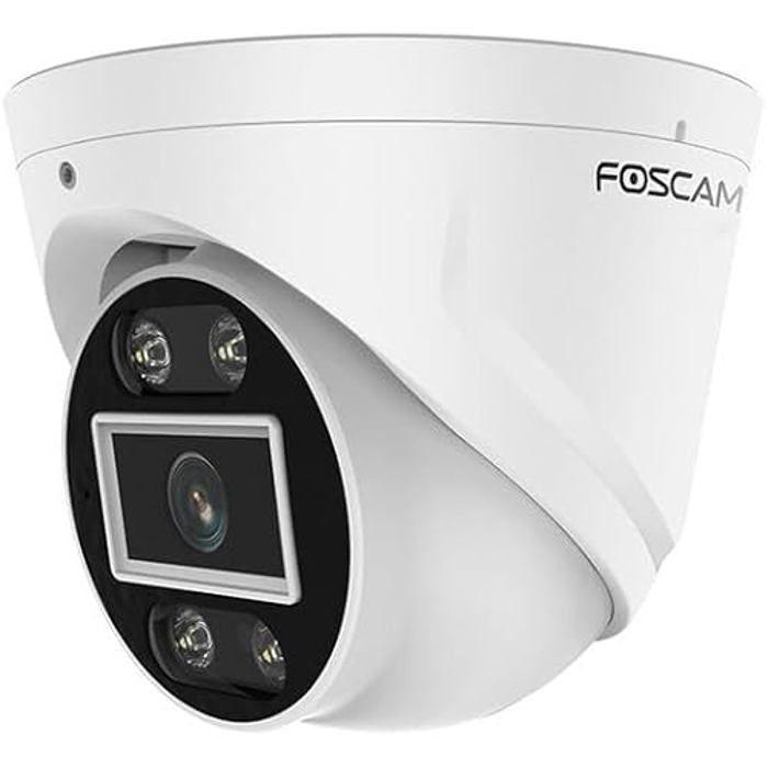 Caméra ip - foscam - t5ep - 5mp - vision nocturne infrarouge - champ de vision 130°