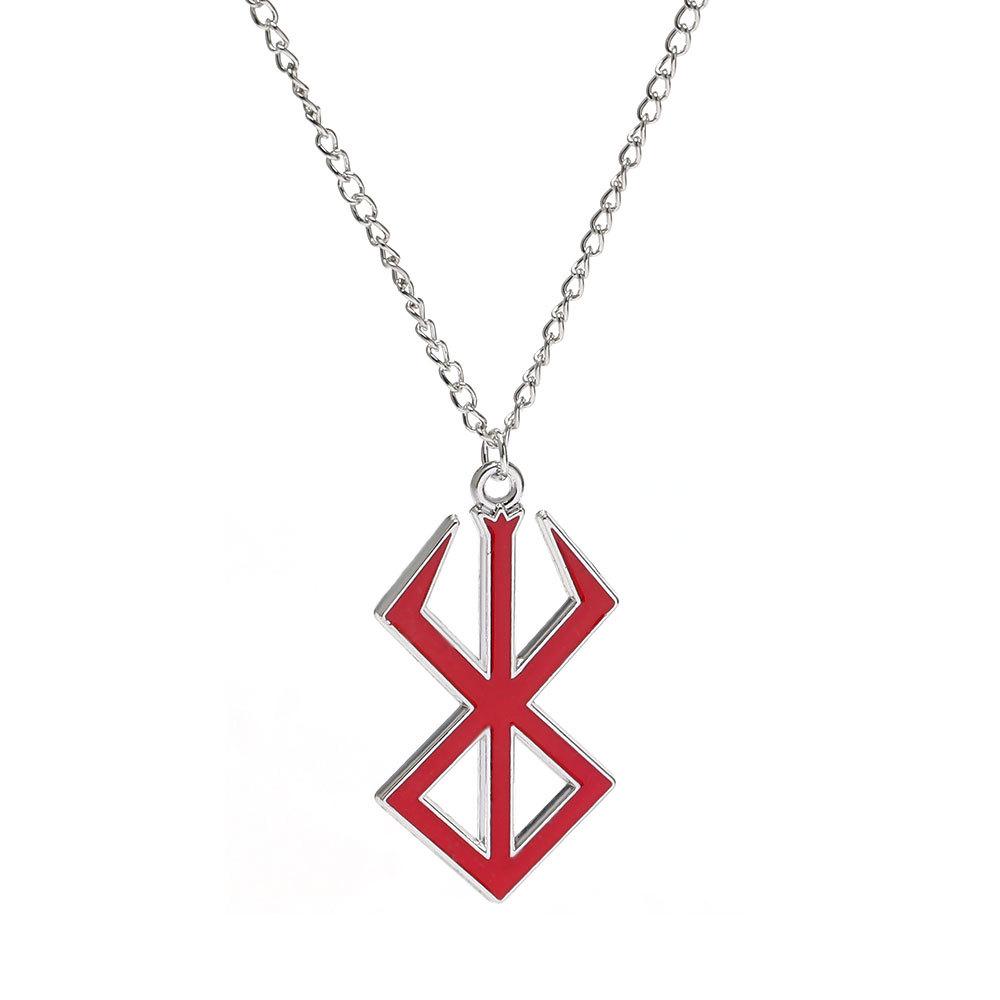 Berserk Anime King's Egg Necklace & Warrior Behelit Keychain Pendant