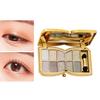 10-color Luxury Shimmer Eyeshadow Palette With Brush And Mirror, Matte And Pearlescent Eyeshadow Palette, Long-lasting And Easy-to-apply Eyeshadow