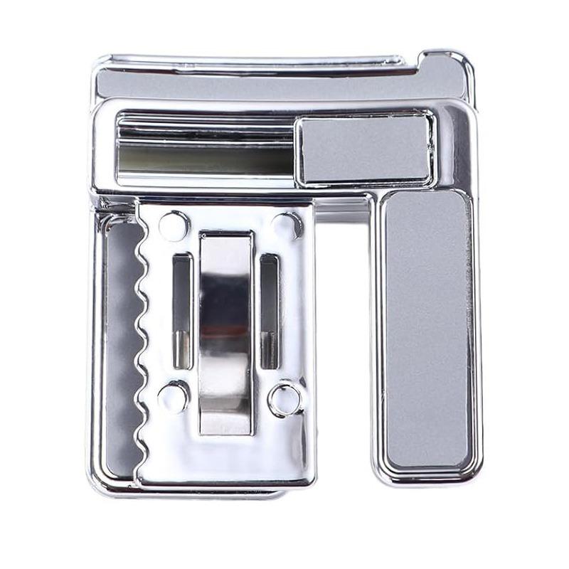 Trouser Waist Folding Belt Buckle Adjustable Waist Shrink Clip Waistline Adjustment Buckle Lightweight Metal Waistband Belt Clip