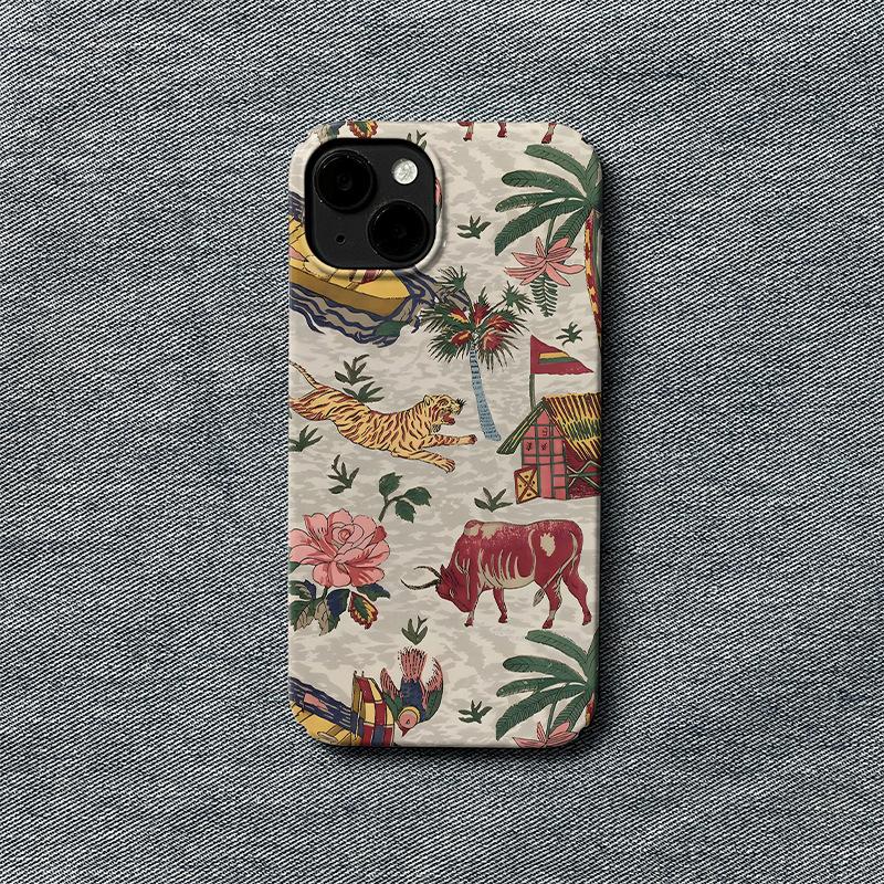 

Retro Embroidery for Apple 17promax Cartoon Cute for IPhone16pro Lens All-Inclusive 15 New Style (as the picture-41490-)-For Apple 7
