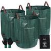 Garden Waste Bags - A365 - Pack of 3 - 272 L - Robust Polypropylene - Foldable and Self-assembling
