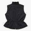 MunSingwear Women S Lightweight Flare veSt Black Mr222lwv42