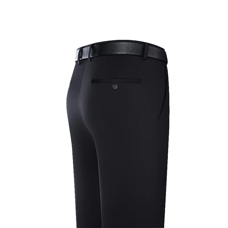 Kangbo Men s Summer Business Casual Straight Leg Trousers 40