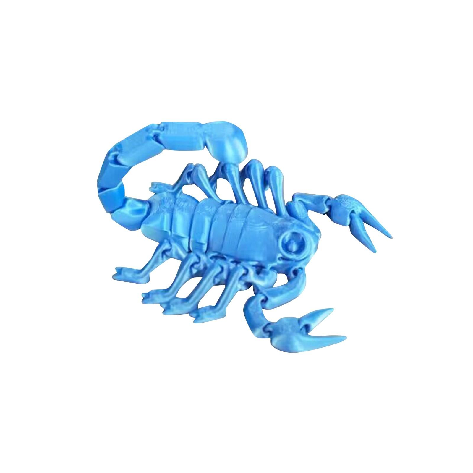 3d Printed Decorative Toys, Movable Printed Animal Toys, Creative Decorative Ornaments One Size