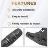 Partsflow Turn Signal Combination Lever Compatible with 2008-2018 Jeep Grand Cherokee/Commander/Liberty/Wrangler;07-14 Chrysler 200/Sebrin;08-14