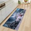 Christmas Kitchen Sand Carpet Doormat Long Floor Mat