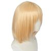 Linfairy Howl Cosplay Wig, Heat-Resistant, Bob Blonde Wig, Costume Accessory for Parties, Halloween, School Festivals, and Events