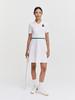 SERGIO TACCHINI Mc Rally Short Sleeve Dress (White)