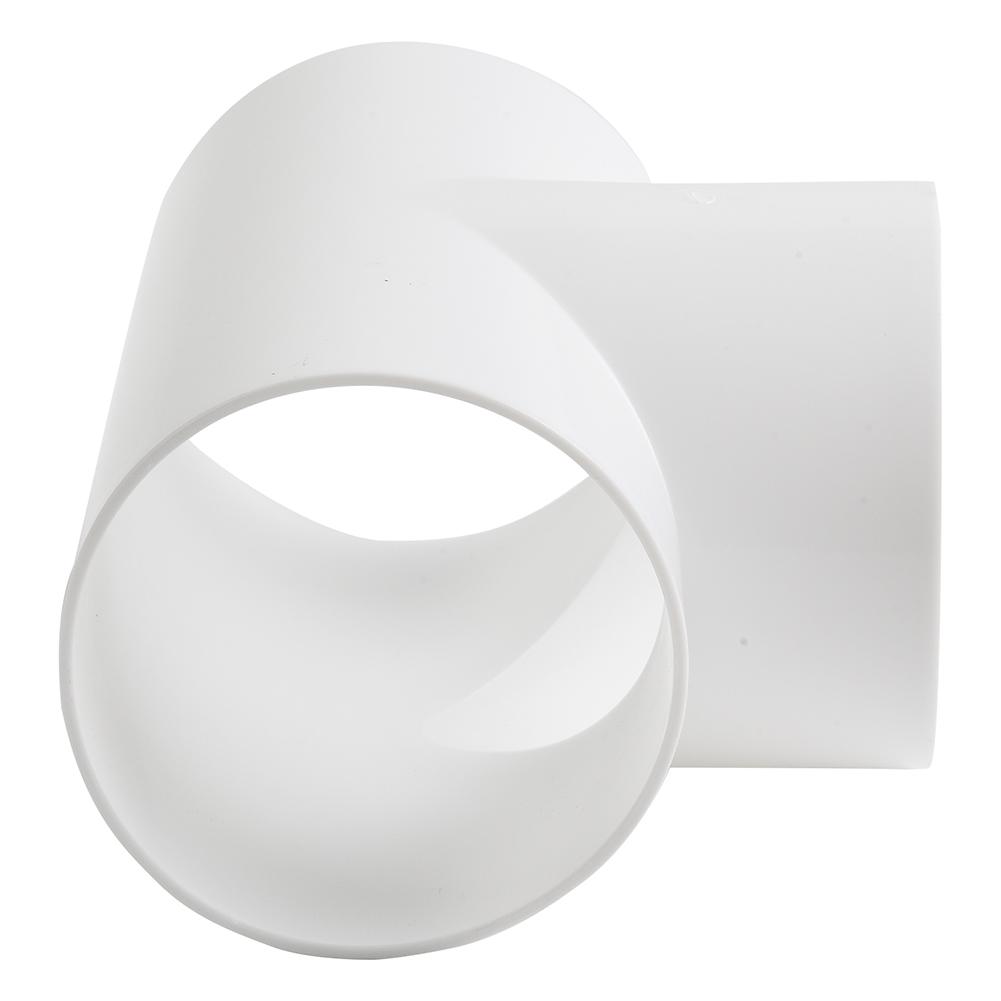 Home Ventilation Duct Pipe Duct Tube Leak Proof One To Two Pipeline Thickening 100mm For Extractor Fan Ventilation