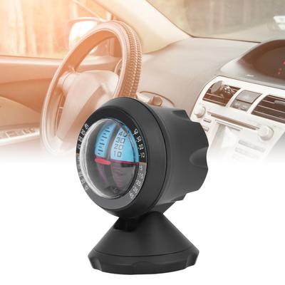 Indikátor uhla sklonu náklonu Úrovňový merač Vyvažovač sklonu Nástroj na hľadanie pre auto vozidlo