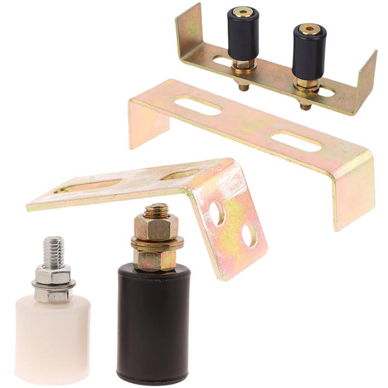1 Piece Guide Pulley Smooth Track Moving Wheel Nylon Positioning Pulley Sliding Door Clamp Wheel Bearing Roller