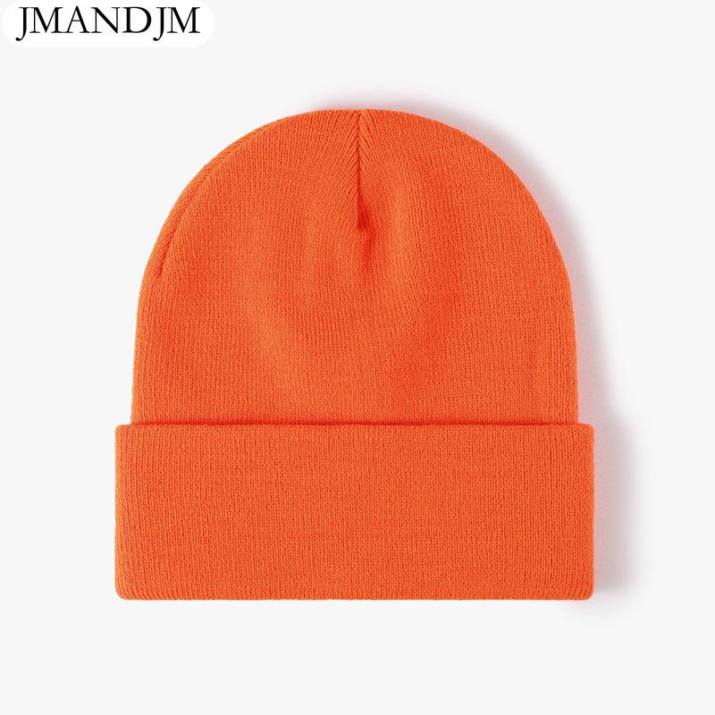 Disponibile Cappello a cuffia doppio ispessito caldo autunno e inverno cappello lavorato a maglia da donna semplice da uomo