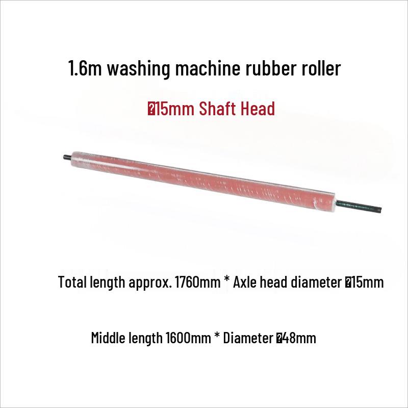 Rongyu 1.6m Glass Washing Machine Rubber Roller