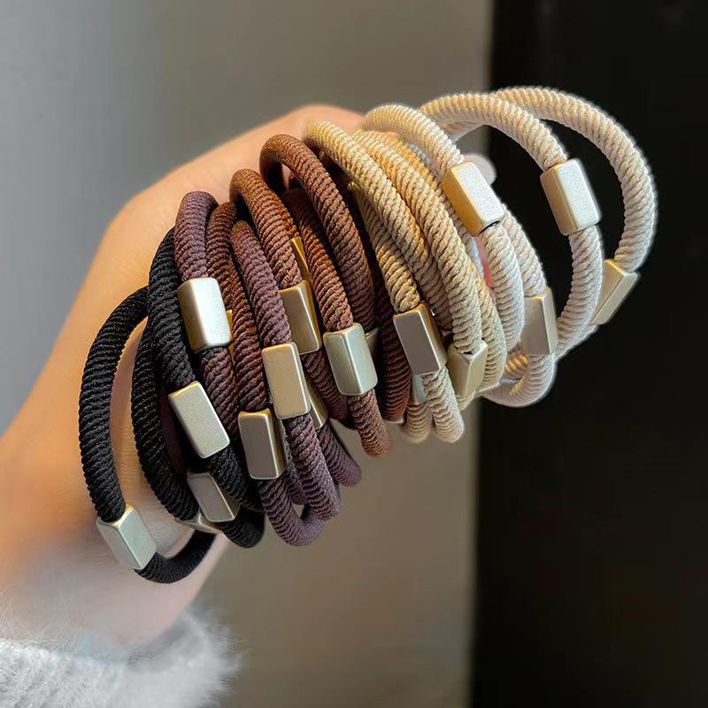 Temperament Rubber Band Female Hair Tie Hair Rope High Elastic Durable Rubber Band Hair Tie Headpiece