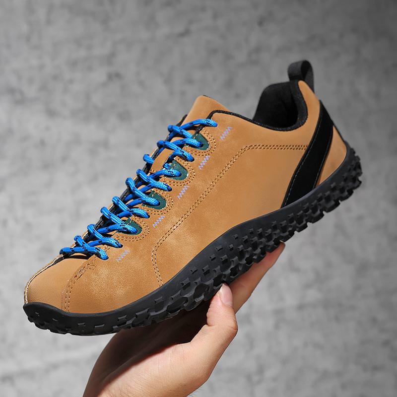 Fashion Unisex Wider Shoes New Flats Soft Zero Drop Sole Wider Toe Sneakes Breathable Mesh Men Barefoot Wide-toed Shoes Big Size